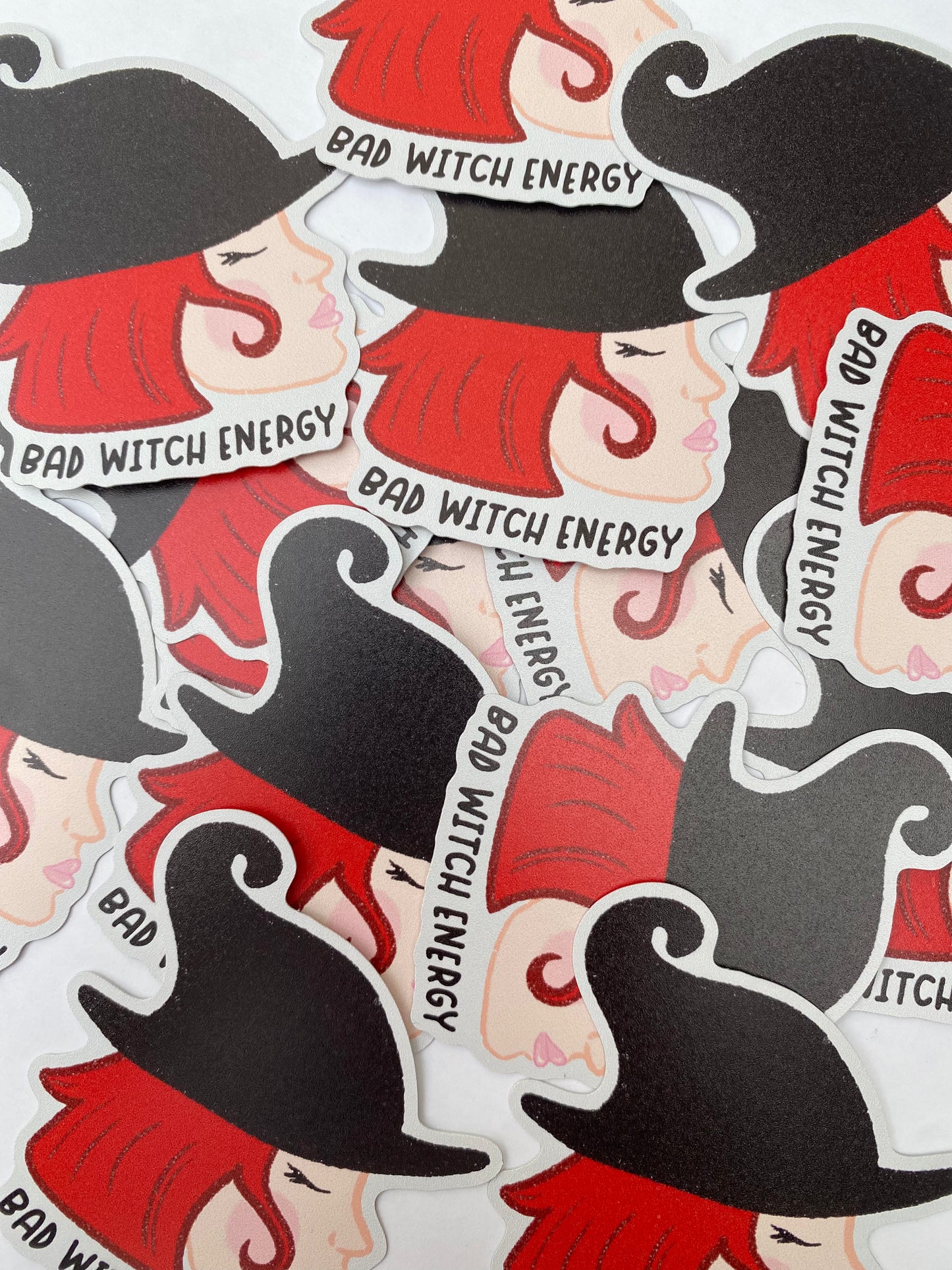 Vinyl Matte Sticker | Bad Witch