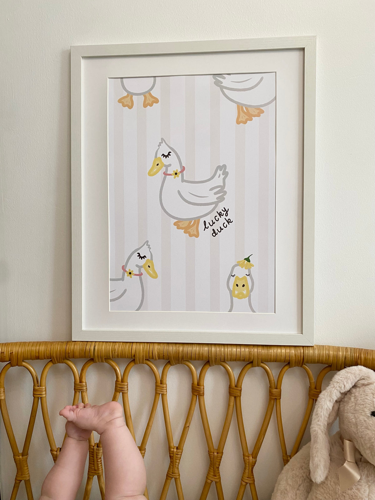 🪿 Lucky Duck 🪿| A3 Wall Print