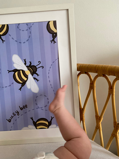🐝 Busy Bee 🐝| A3 Print-