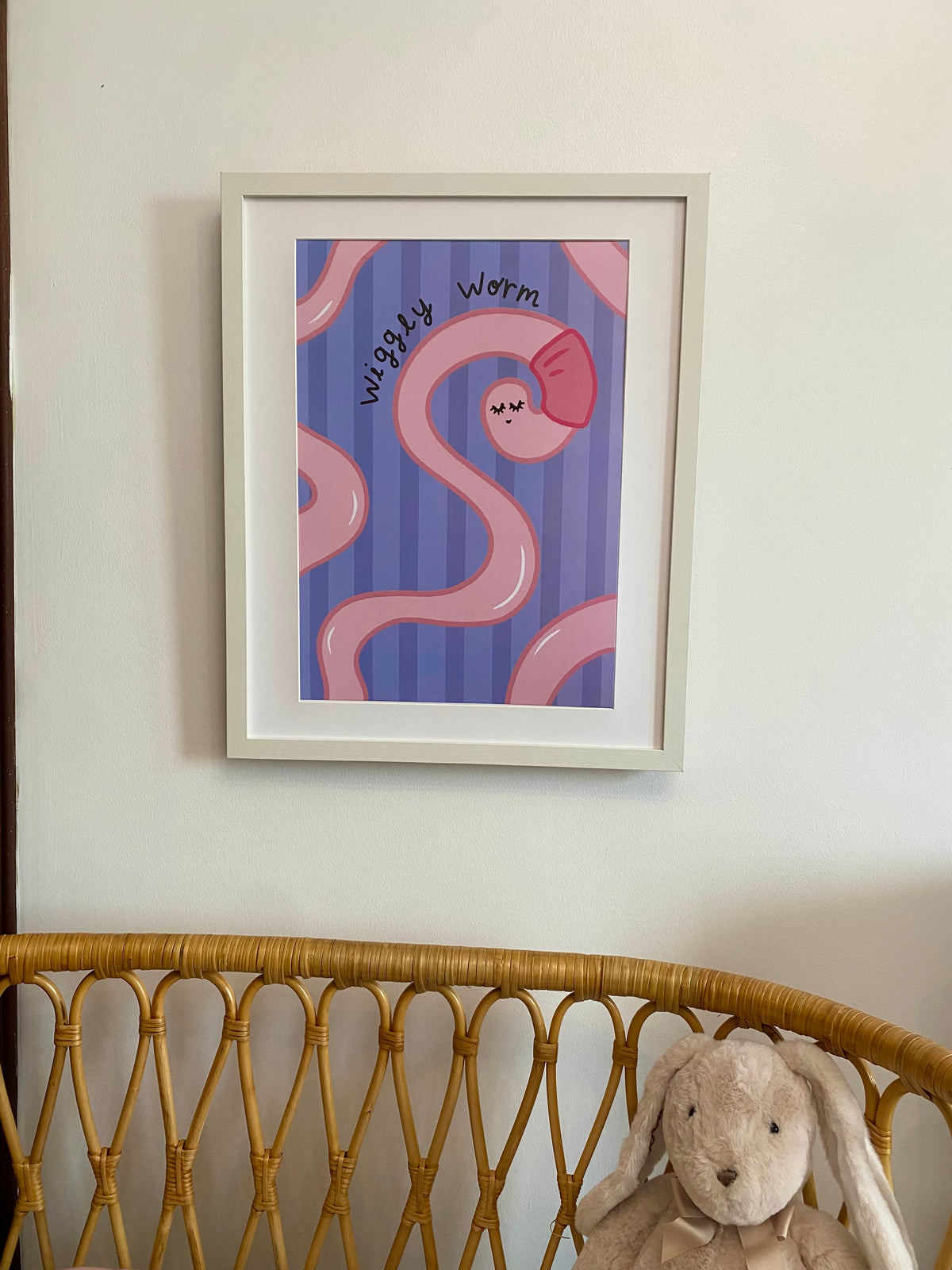 🪱 Wiggly Worm 🪱| A3 Print