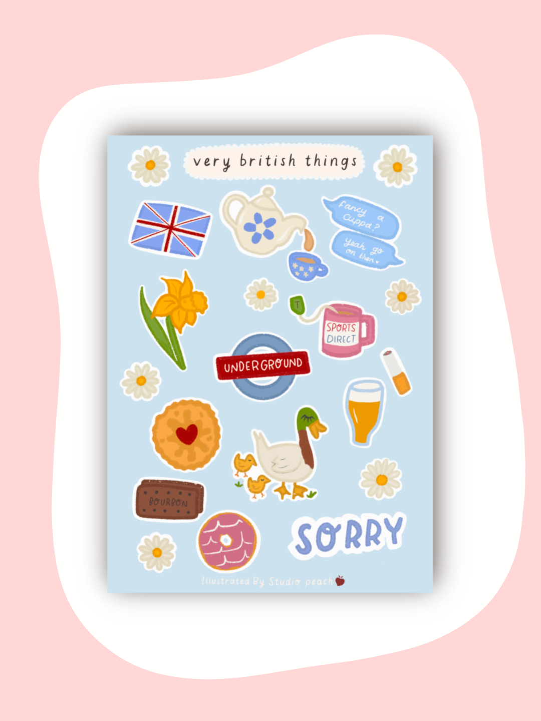 Sticker Sheet | BRITISH THINGS