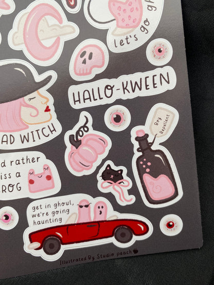 Halloween Sticker Sheet | WE’RE JUST GHOULS
